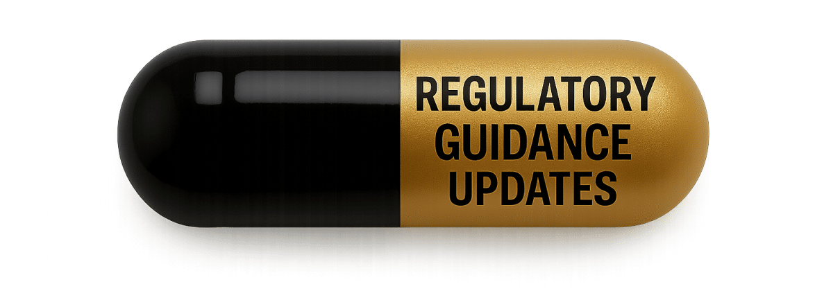 1.Feature image Regulatory Guidance Updates, 08 01 25